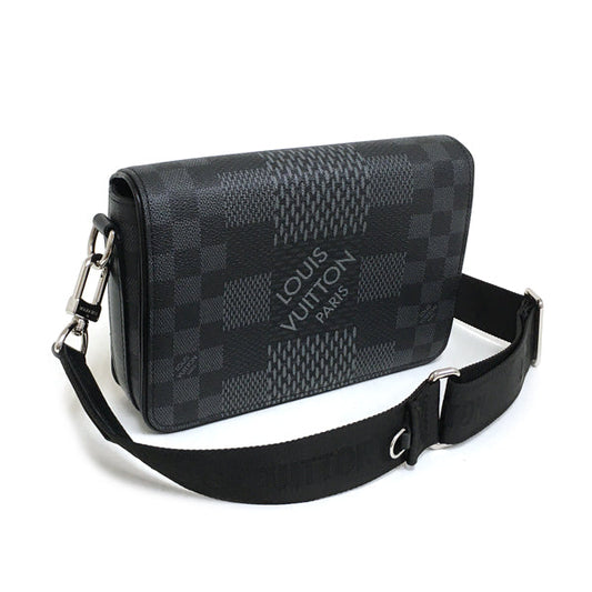 Louis Vuitton Damier Graphite 3D Studio Messenger Shoulder Bag