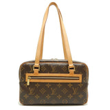 Louis Vuitton Monogram Cite MM Brown Shoulder Bag