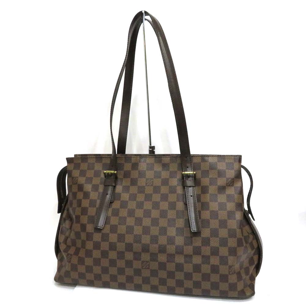 Louis Vuitton Damier Chelsea Tote Bag Brown