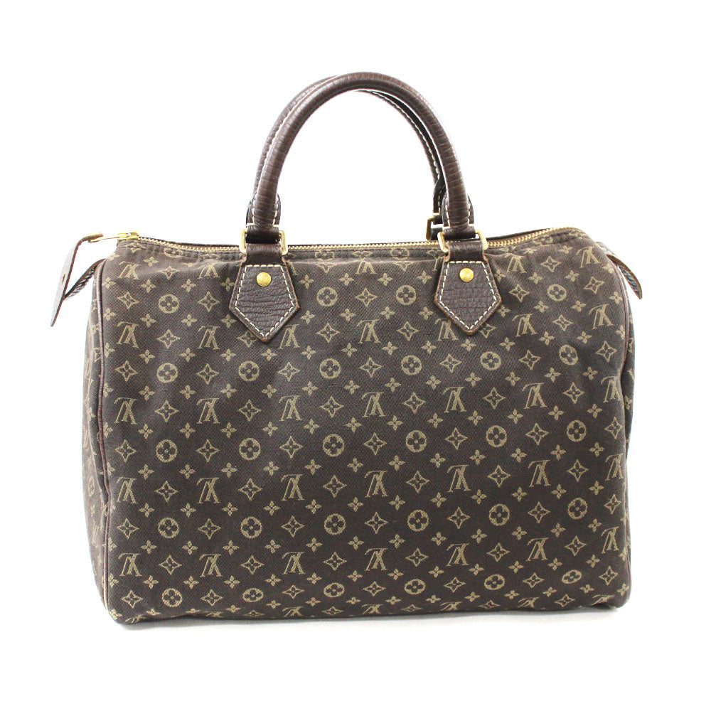 Louis Vuitton Speedy 30 Mini Boston Handbag Ebene Monogram