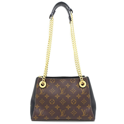 Louis Vuitton  Monogram Surene BB Noir Chain Shoulder Bag Black