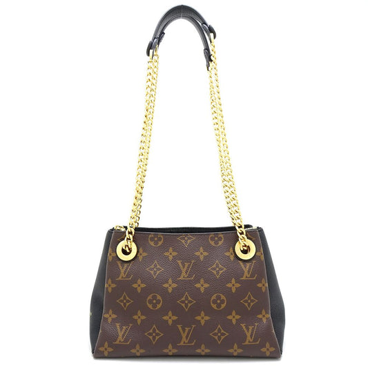 Louis Vuitton  Monogram Surene BB Noir Chain Shoulder Bag Black