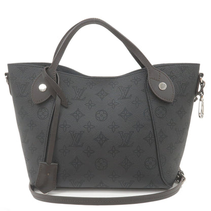 Louis Vuitton Mahina Leather Hina PM Bag Shoulder Bag Noir