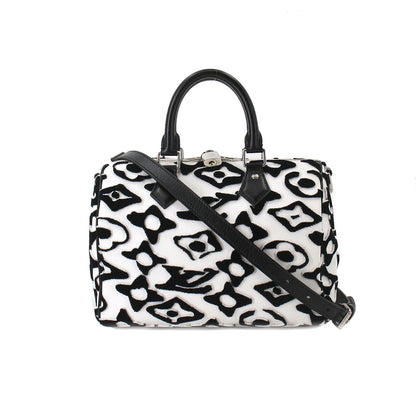 Louis Vuitton Fischer Collaboration Speedy Bandouliere 25 2 Way Hand Shoulder Bag
