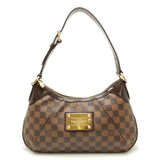Louis Vuitton Damier Thames PM Ebene Shoulder Bag Brown
