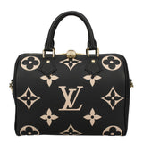 Louis Vuitton Monogram Empreinte Speedy Bandouliere 25 Bicolor