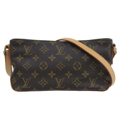Louis Vuitton Monogram Trotter Shoulder Bag Brown