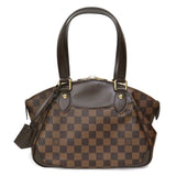 Louis Vuitton Verona PM Handbag Damier Leather Brown