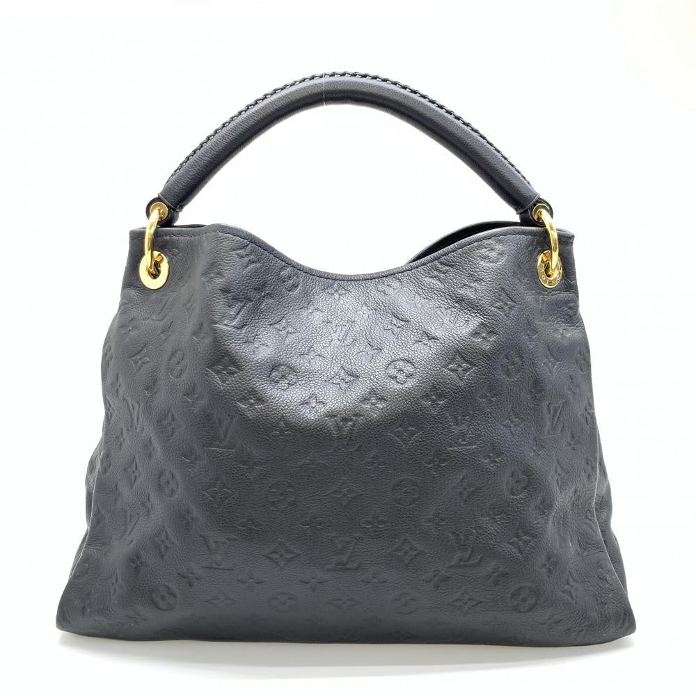 Louis Vuitton Artsy MM Monogram Implant Navy Blue Anfini Hobo Bag