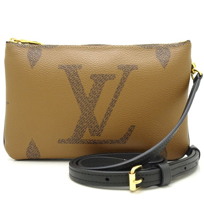 Louis Vuitton  Pochette Double Zip Monogram