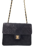 Chanel Matelasse Chain Shoulder Bag Black