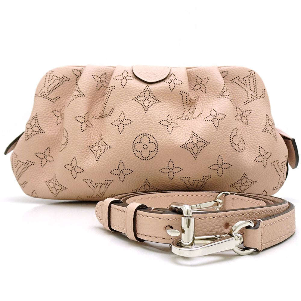 Louis Vuitton Mahina Scala Mini Magnolia Shoulder Bag Diagonal Pink
