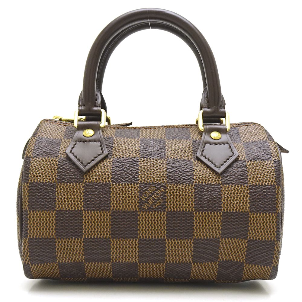 Louis Vuitton Damier Mini Speedy Ebene Brown