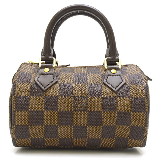 Louis Vuitton Damier Mini Speedy Ebene Brown