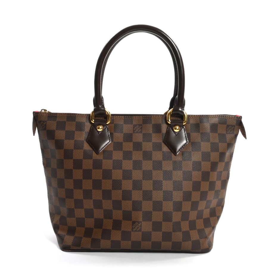 Louis Vuitton Saleya PM Handbag Damier Brown