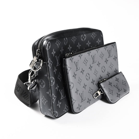 Louis Vuitton Trio Messenger Body Bag Monogram