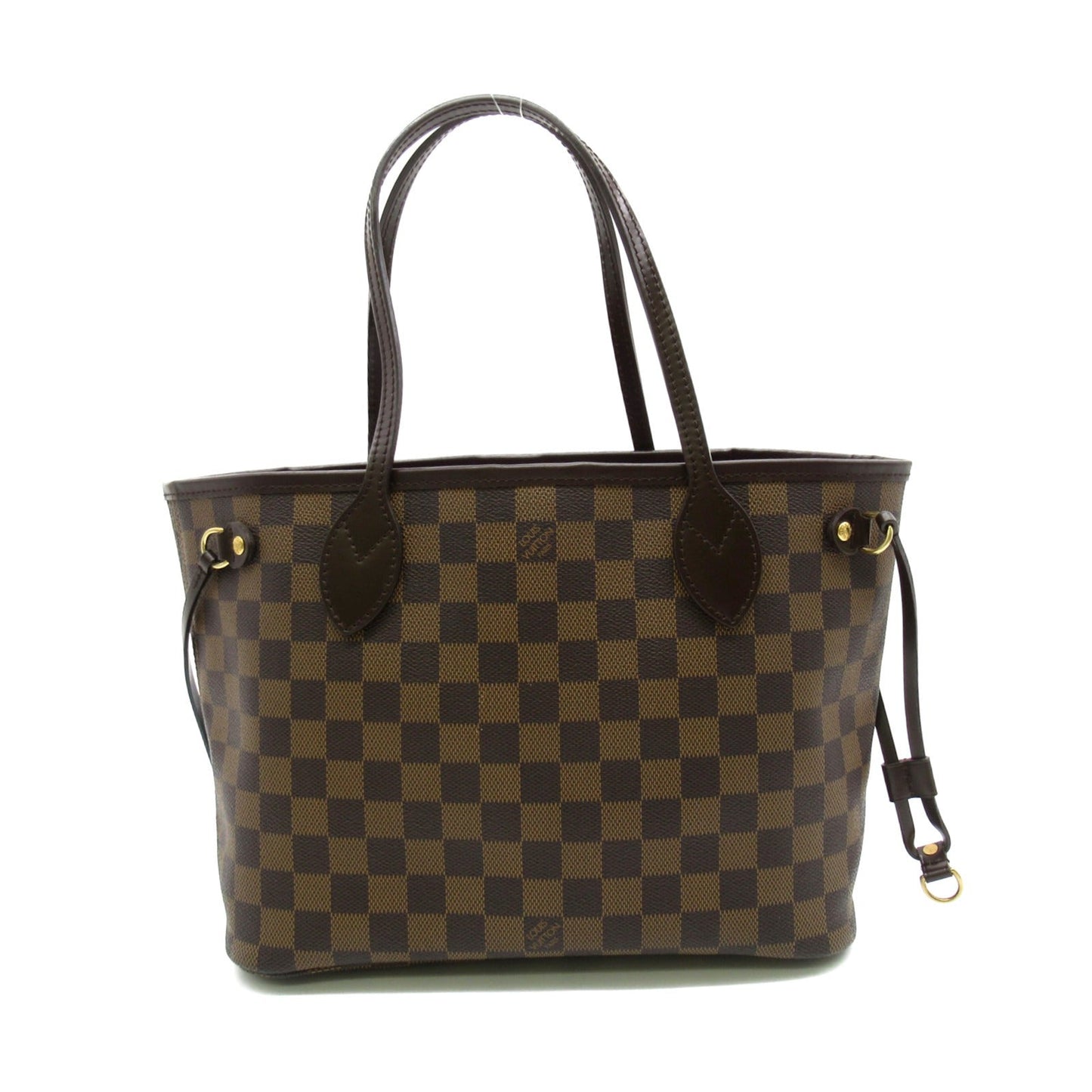 Louis Vuitton Neverfull Tote Bag PVC Coated Canvas Damier