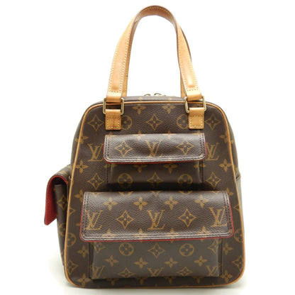 Louis Vuitton Monogram Excentri Cite Brown Handbag