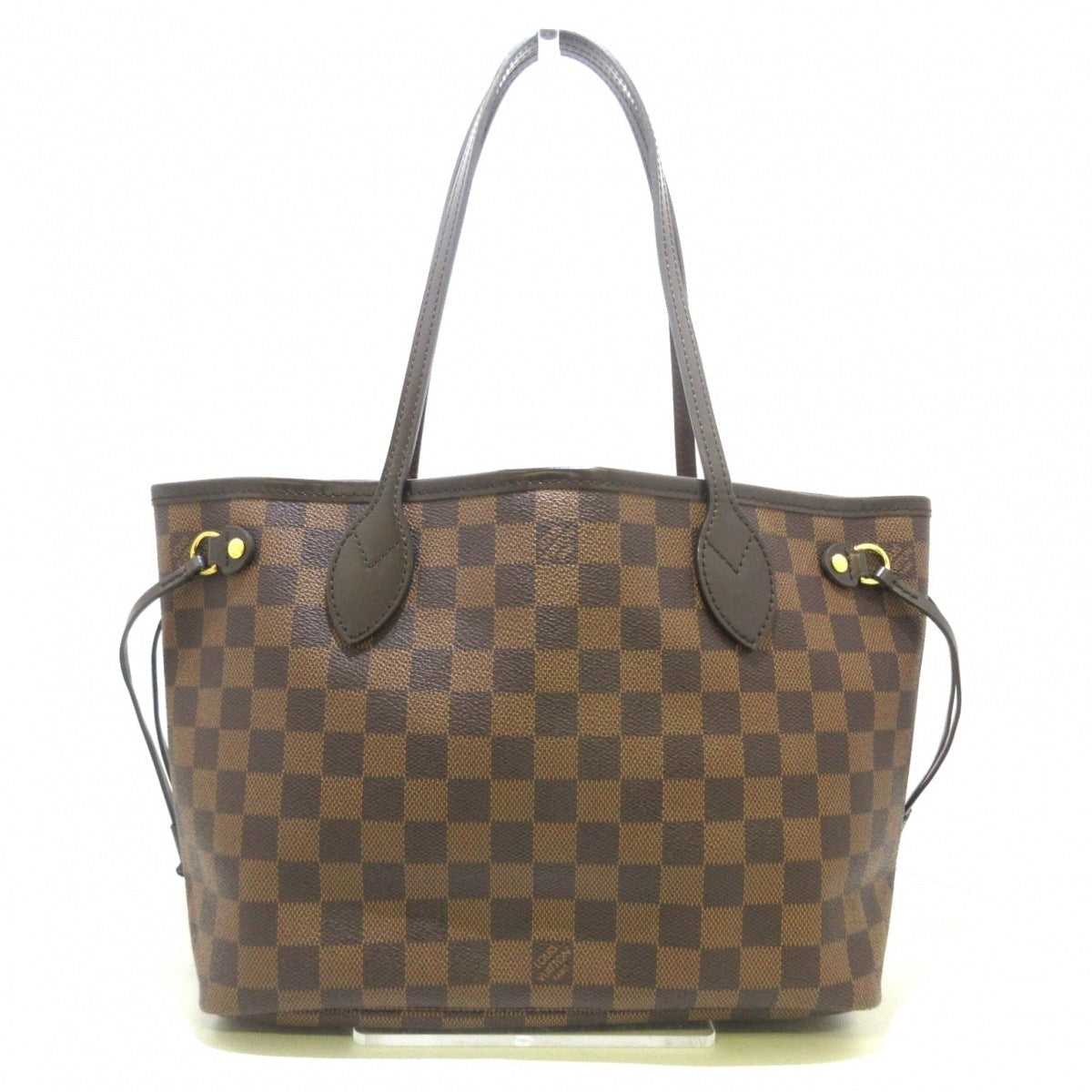 Louis Vuitton Neverfull PM Tote Bag Ebene Damier Canvas