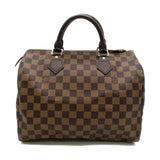 Louis Vuitton Speedy 30 Handbag Canvas Damier