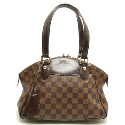 Louis Vuitton Damier Verona PM Ebene Handbag Brown