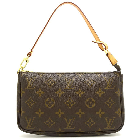 Louis Vuitton Monogram Pochette Accessoire Brown
