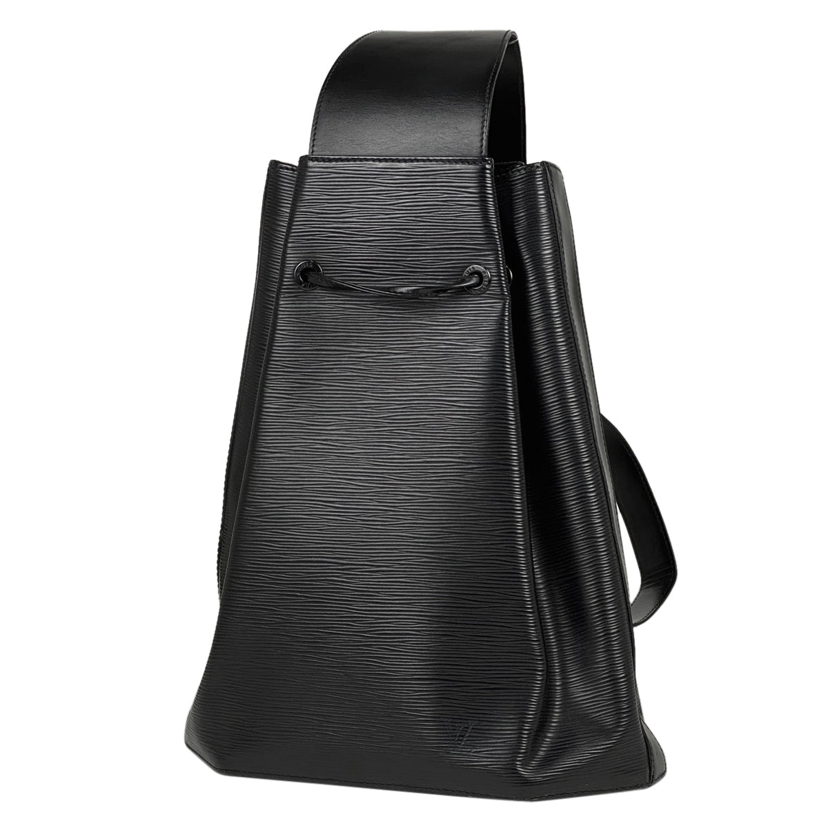 Louis Vuitton Sack Ad Epi Noir Drawstring Shoulder Bag