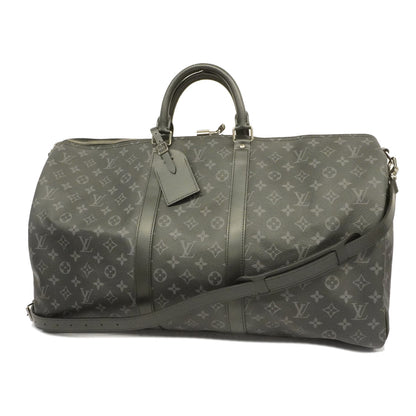Louis Vuitton Boston Bag Monogram Eclipse Keepall Bandouliere 55
