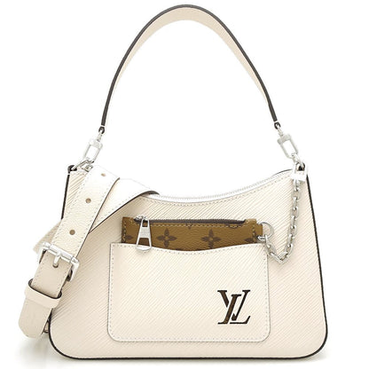 Louis Vuitton Epi Marrel Shoulder Bag White