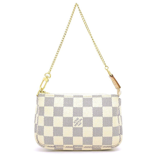 Louis Vuitton Damier Azur Mini Pochette Accessoire Accessory Pouch