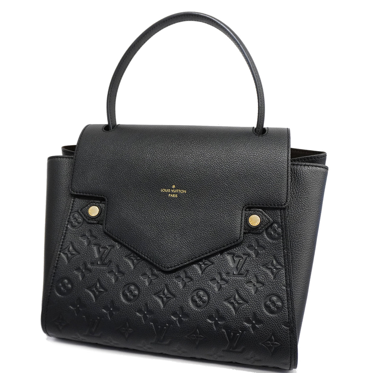 Louis Vuitton Handbag Monogram Implant Trocadero Noir