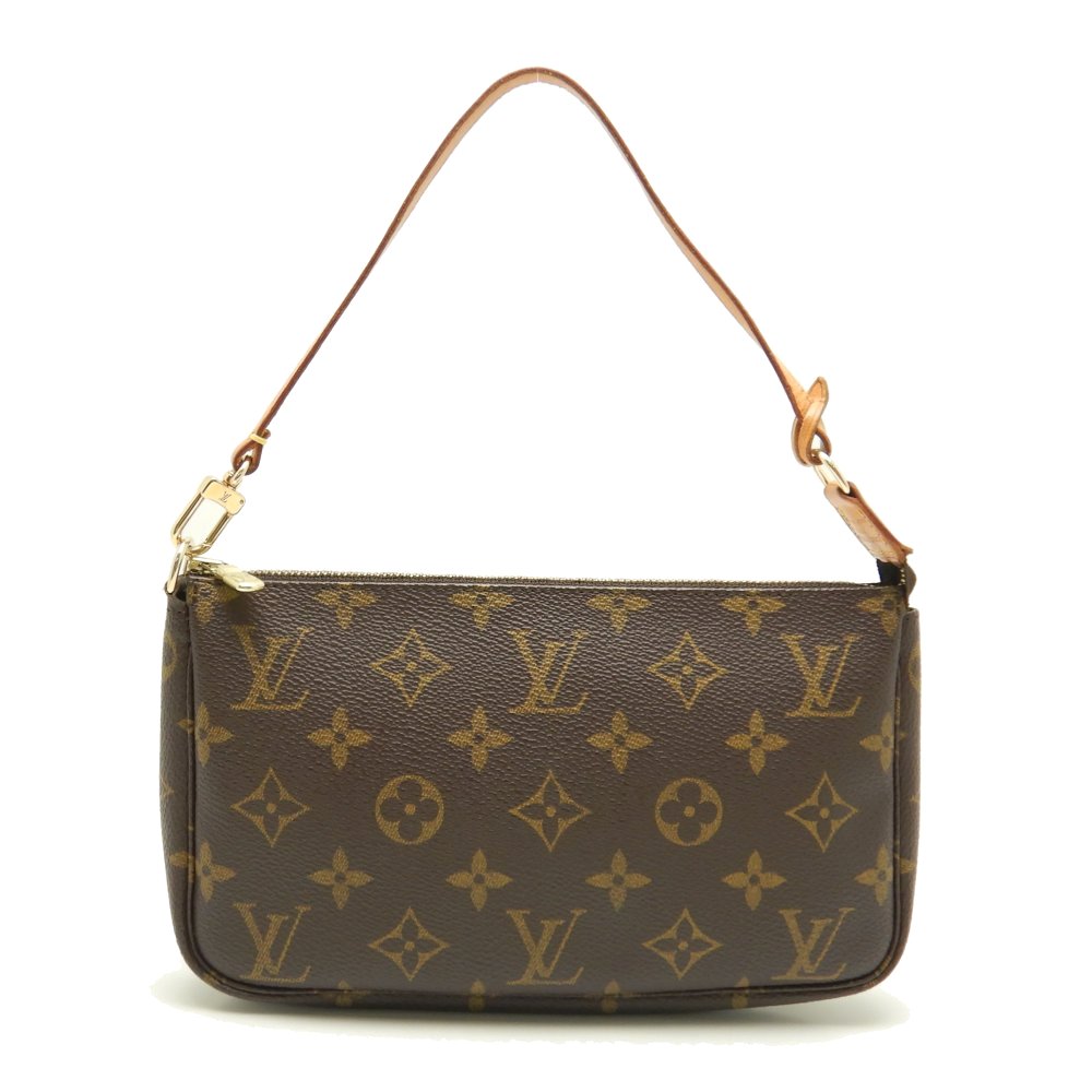 Louis Vuitton Monogram Pochette Accessoire Brown