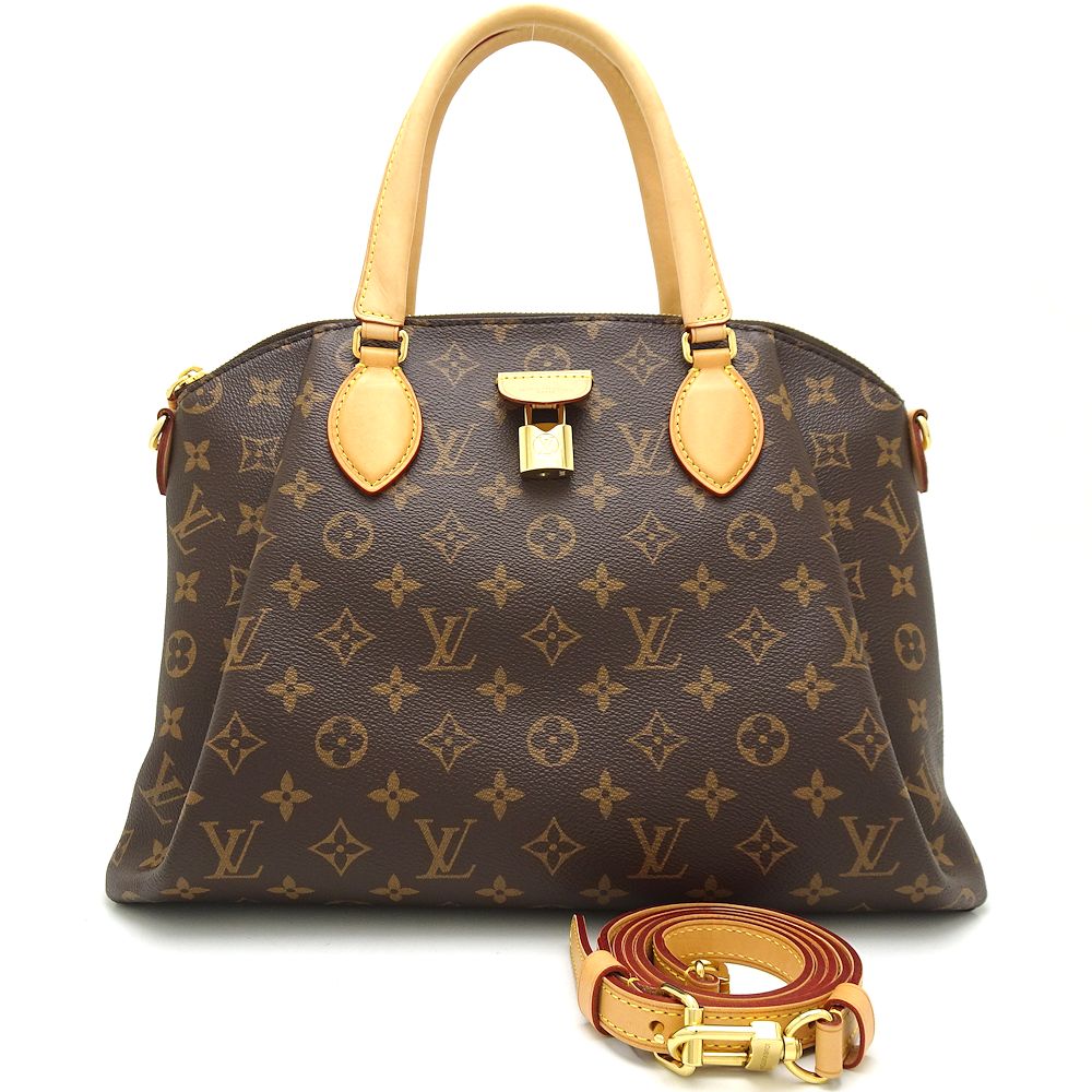 Louis Vuitton  Monogram Rivory MM Brown 2WAY Bag