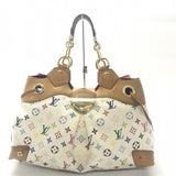 Louis Vuitton Ursula Monogram Multicolor Bron Handbag White