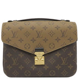 Louis Vuitton 2way Bag Pochette Metis MM Monogram Brown