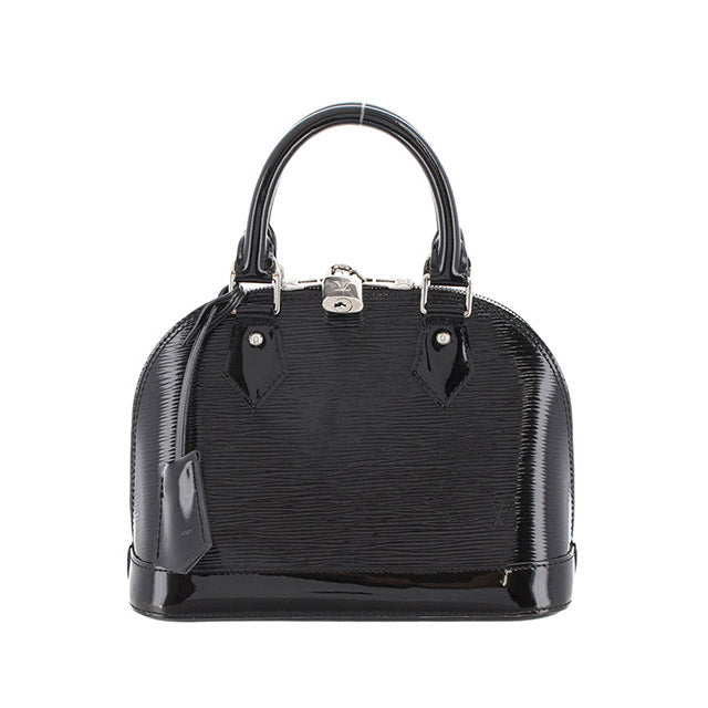 Louis Vuitton Electric Epi Alma BB Enamel Black Silver