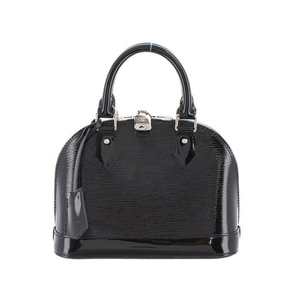 Louis Vuitton Electric Epi Alma BB Enamel Black Silver