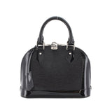 Louis Vuitton Electric Epi Alma BB Enamel Black Silver