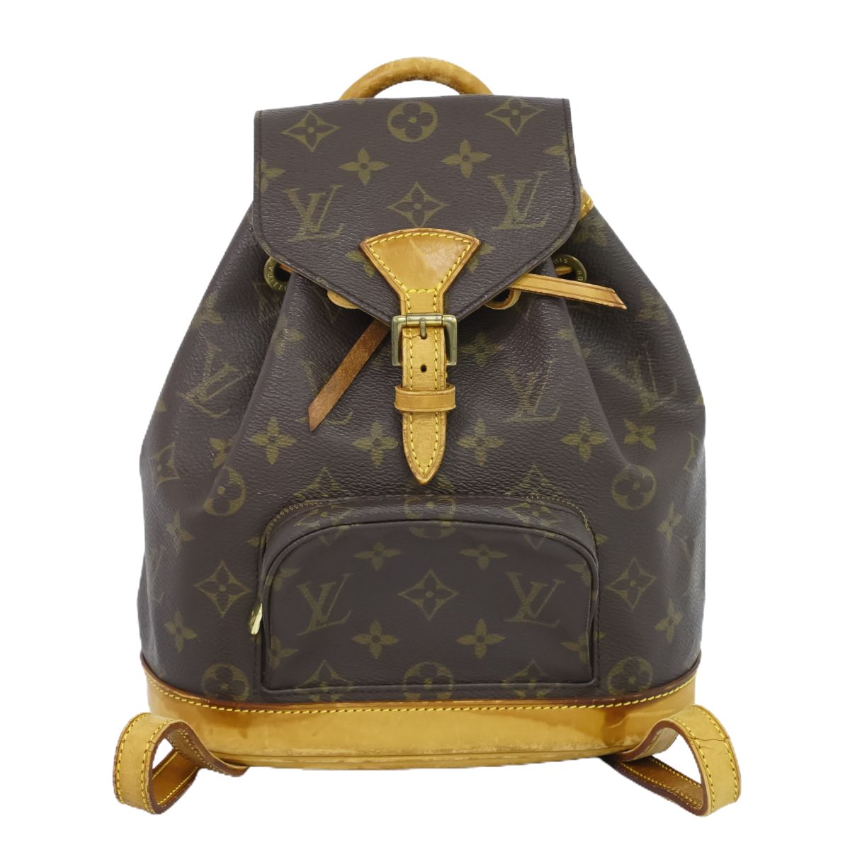 Louis Vuitton LV Mini Montsouris Monogram Rucksack Backpack Brown