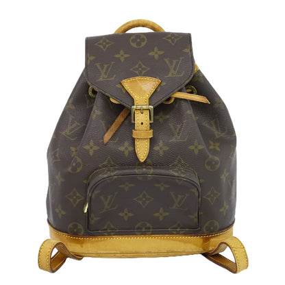 Louis Vuitton LV Mini Montsouris Monogram Rucksack Backpack Brown