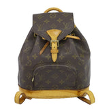 Louis Vuitton LV Mini Montsouris Monogram Rucksack Backpack Brown