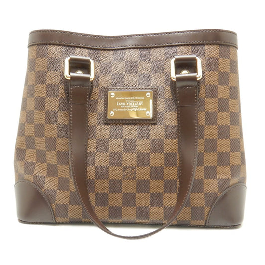 Louis Vuitton Damier Hampstead PM Ebene Tote Bag Brown