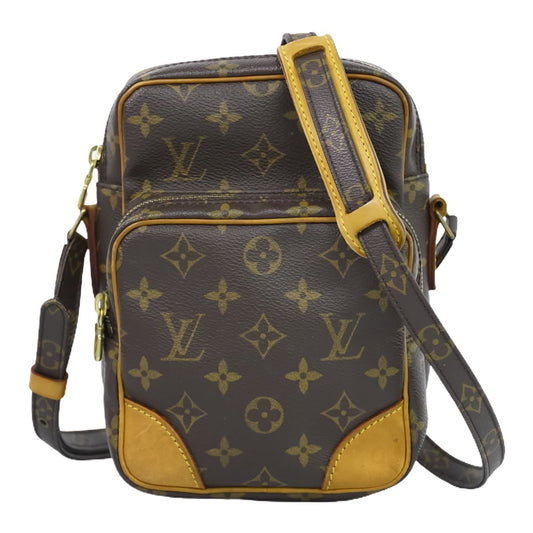 Louis Vuitton LV Monogram Shoulder Bag Pochette Brown