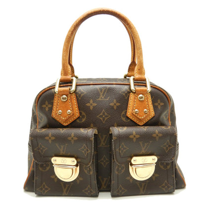 Louis Vuitton Monogram Manhattan PM Brown Handbag