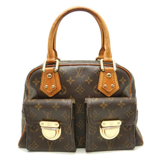 Louis Vuitton Monogram Manhattan PM Brown Handbag