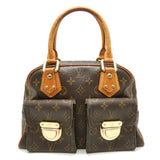 Louis Vuitton Monogram Manhattan PM Brown Handbag