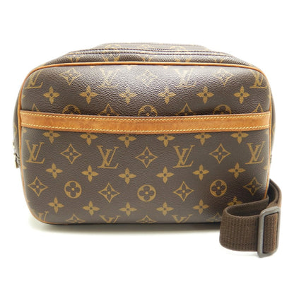 Louis Vuitton Monogram Reporter PM Brown Diagonal Shoulder