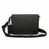 Louis Vuitton Aerogram Takeoff Messenger Shoulder Bag Diagonal Black