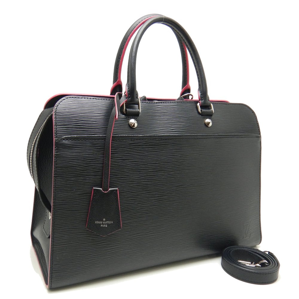Louis Vuitton Epi Vaneau GM Noir Marine Rouge