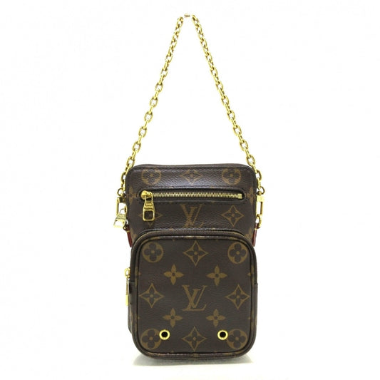 Louis Vuitton Utility Crossbody Shoulder Bag Monogram Canvas